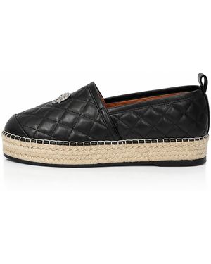 Philipp Plein Espadrillas Skull - Schwarz