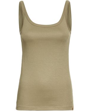 Camel Active Basic Top Aus Reiner Baumwolle - Grün