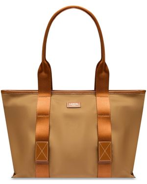 Lancel Shopper Cabas Mistral Pliable Femme - Braun