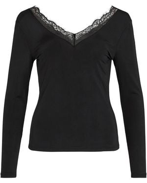 Vila Shirt Vileoa - Schwarz