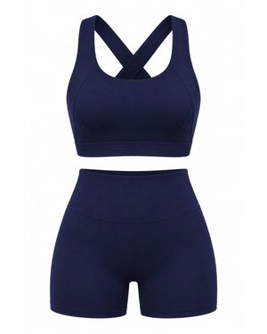 FemmeTone Sportanzug Taina - Blau