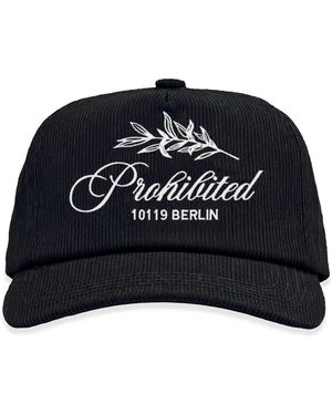 Prohibited Cap Leaf - Schwarz