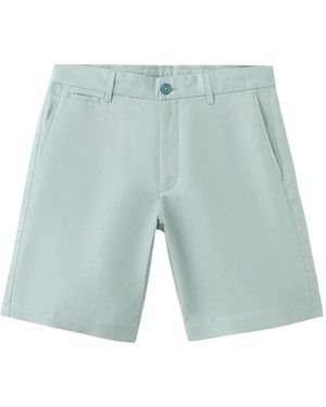 Mango Shorts Carp - Blau