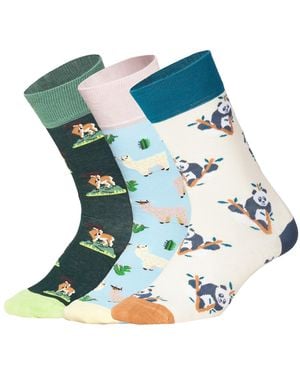 DillySocks Socken Animal Adventures - Blau
