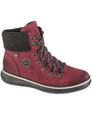 Rieker Schnürstiefel 74247 - Rot