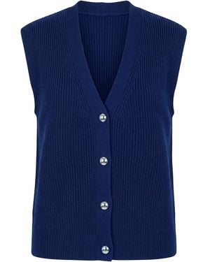 Studio Untold Strickjacke - Blau