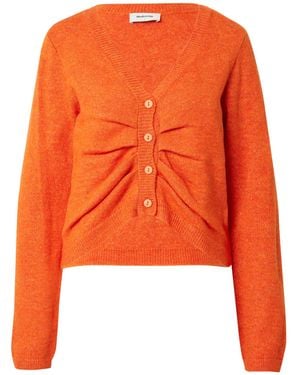 Modström Strickjacke Heat - Orange
