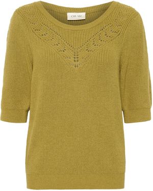 Cream Pullover Crdela - Grün