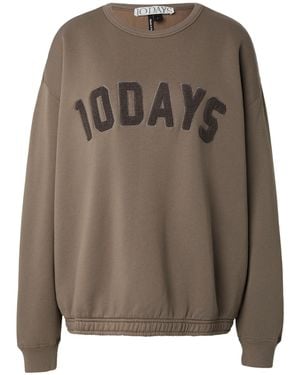 10Days Sweatshirt Statement - Braun