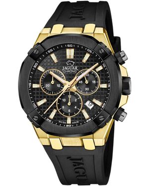 Jaguar Analoguhr Chronograph Diplomatic - Schwarz