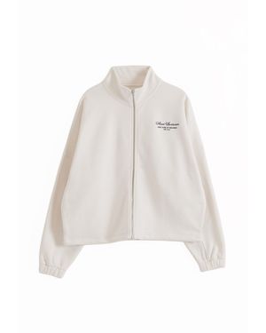 Aim'n Aimn Sportsweatjacke - Weiß