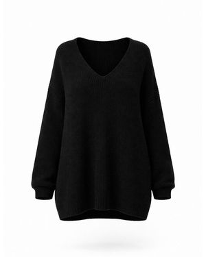 Worldclassca Oversizepullover - Schwarz