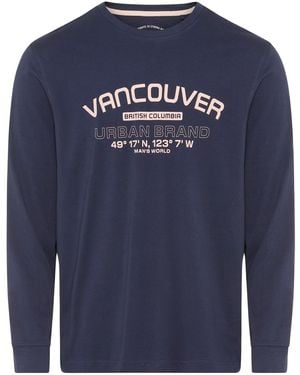 Man's World World Shirt - Blau