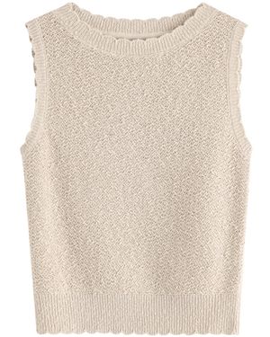 Lindex Sticktop Greta - Natur