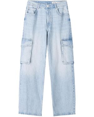 Bershka Cargojeans - Blau