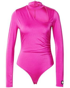 HUGO Blusenbody 'nionia' - Pink
