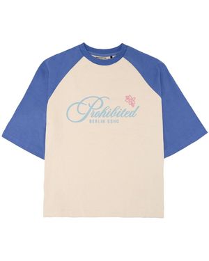 Prohibited T-Shirt - Blau
