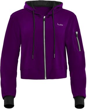 Winshape Sportsweatjacke J009C - Lila