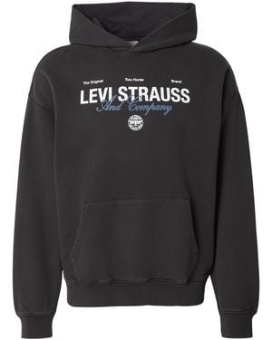 Levi's Levis Sweatshirt Sunset Graphic Hoodie - Schwarz