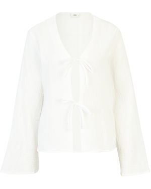 JDY Tall Bluse 'Jdytheis' - Weiß