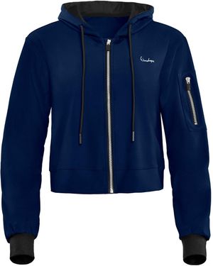 Winshape Sportsweatjacke J009C - Blau