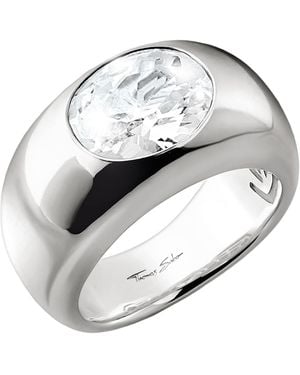 Thomas Sabo Ring - Grau