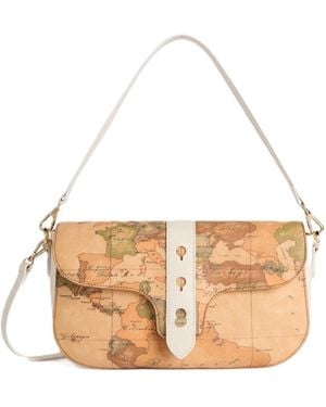 Alviero Martini Schultertasche Lle62G616 Ivory - Weiß