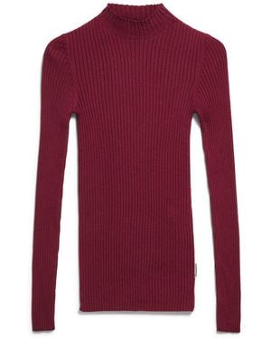 ARMEDANGELS Pullover Alaania (Gots) - Rot