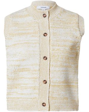 TOPSHOP Weste Dory - Natur