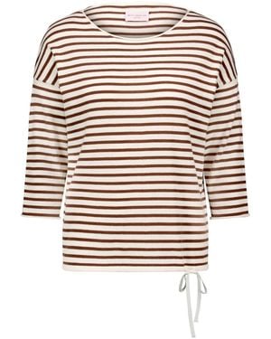 Betty Barclay Strickpullover Mit U-Boot-Ausschnitt - Weiß