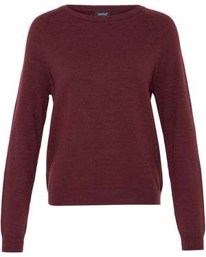 Oxmo Strickpullover Oxbmmnora Raglan Jumper - Lila