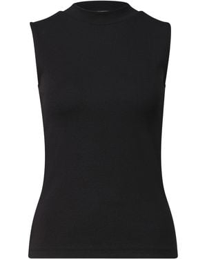 STREET ONE STUDIO Basic Top Mit Turtle Neck - Schwarz