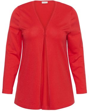 Kaffe Strickjacke Kcfarsia - Rot
