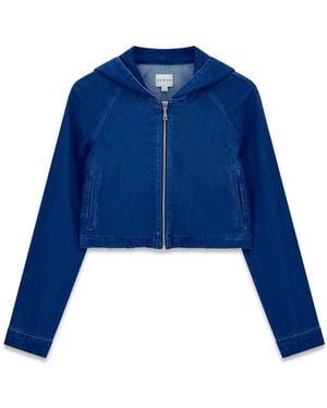 Guess Sweatjacke - Blau