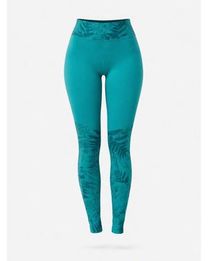 LEAFLETIC Leggings Long Length Legging - Blau
