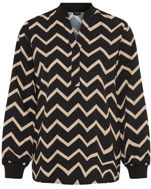 Laura Scott Bluse - Schwarz