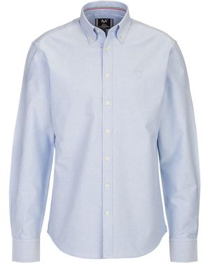 19V69 Italia by Versace Hemd Rocco - Blau