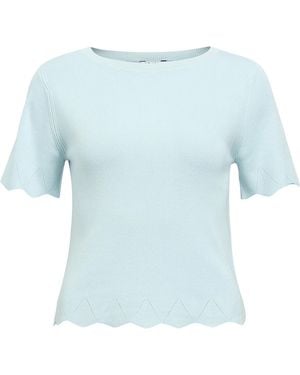 Object Pullover Objaly - Blau