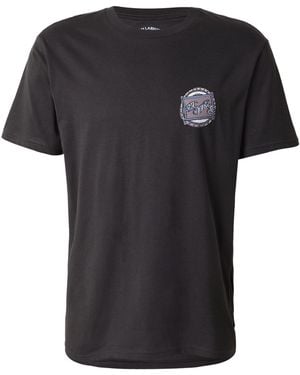 Billabong T-Shirt Crayon Wave - Schwarz