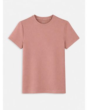LEAFLETIC Shirt Short Sleeve T-Shirt - Pink