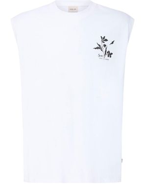 Solid Tanktop Sdamon Mit Backprint - Weiß