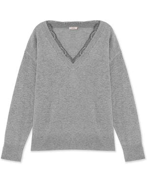 Oltre Pullover - Grau