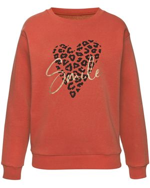 Lascana Sweatshirt - Rot