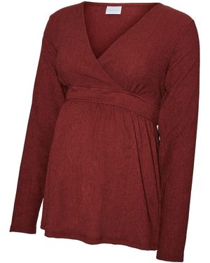 Mama.licious Bluse Caileen - Rot