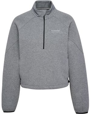 Hummel Sweatshirt 'Tech Fleece' - Grau