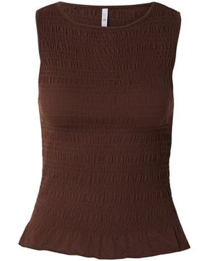 Hailys Top Sa44Lly - Braun