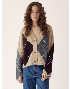 Noella Cardigan N-Laiana Knit Cardigan - Blau