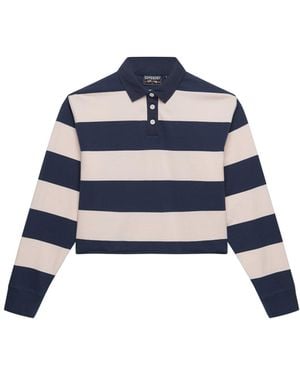 Superdry & Co Shirt Athletic Essentials - Blau