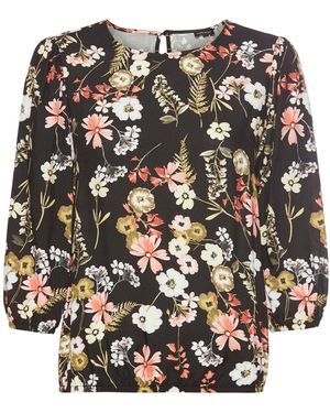 Laura Scott Bluse - Schwarz