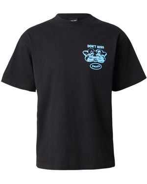 Huf T-Shirt After Midnight - Schwarz